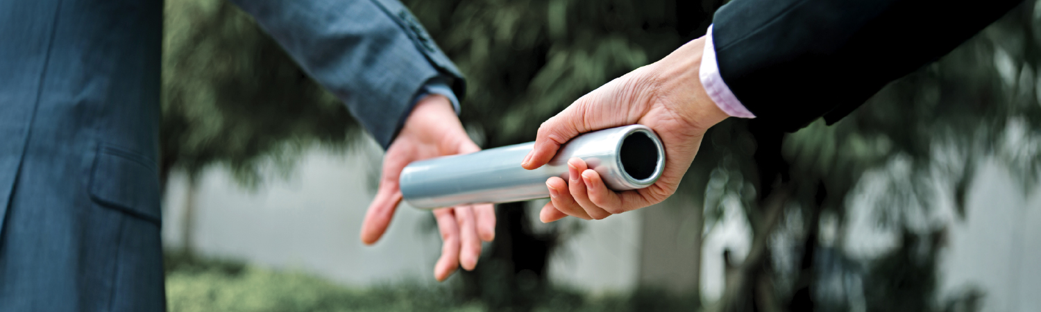 Passing the batton. Business succession. Planning ahead to maximize proceeds and minimize tax.